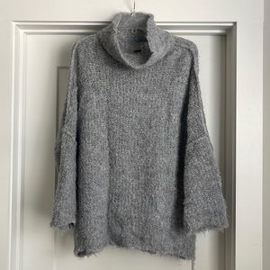 Free People Cowl Neck Tunic Sweater